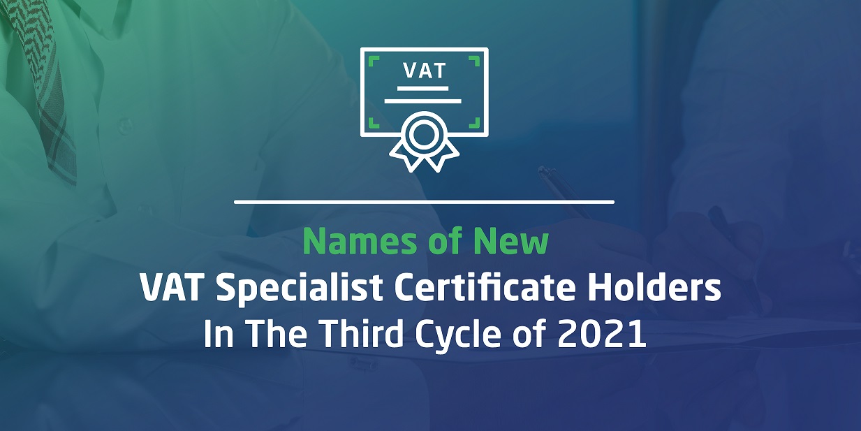 SOCPA Publishes Names of New VAT Specialist Certificate Holders